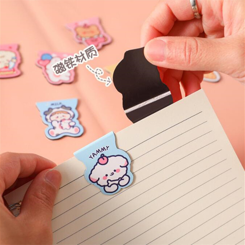 .. Magnetic bookmark Creative delicate cute cartoon Award prizes Small gifts for children practical gifts for primary school students Specification drawing