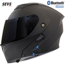 3C/Dot Cross border motorcycle helmet Men's and women's four seasons large size full cover double lens Bluetooth uncovered helmet running helmet