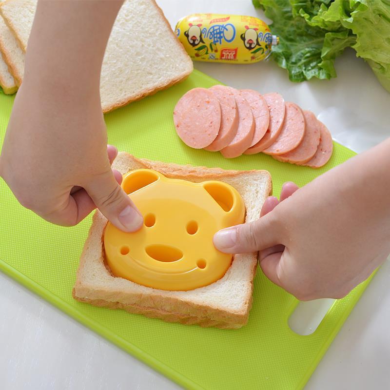 Aliexpress Sells Bear Sandwich Mold Bread Mold Sandwich Making Diy Toast Mold Baking Tools