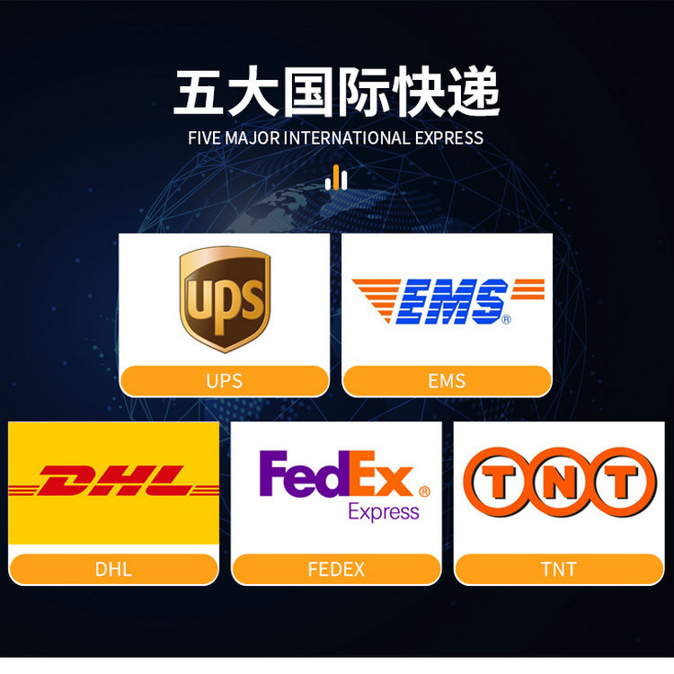 International express logistics freight United States consolidation Canada package line air shipping to the door double clear including tax Application Scenario