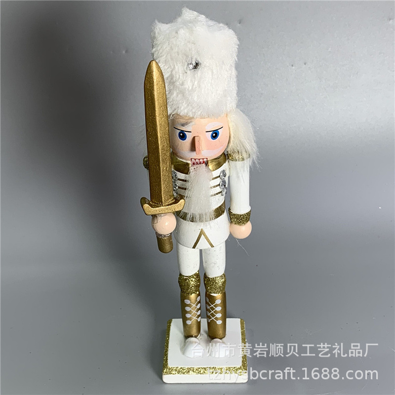مجموعة جديدة من مقاطع الخوخ 18CM Jodes Nutcracker Soldier في علبة من البلاتين Application Scenario
