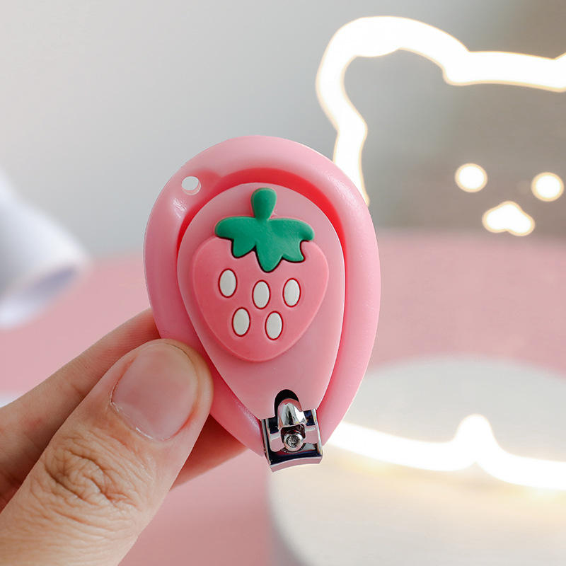 Cute girl's creative small portable nail clippers, Korean mini girl's home nail clippers Specification image