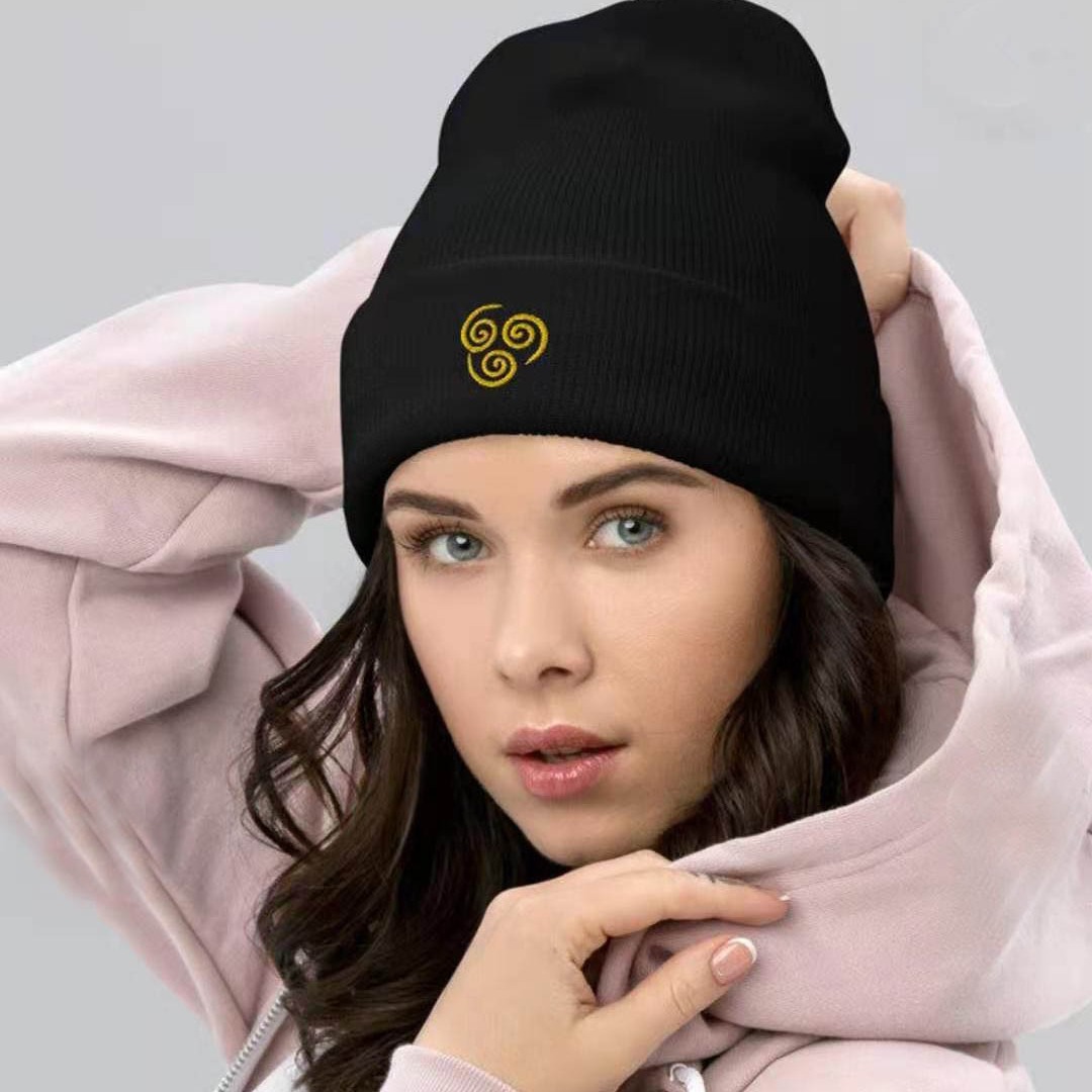 Cartoon Air nomad wool hat Avatar Last Air Bender embroidered knitted hat pullover hat