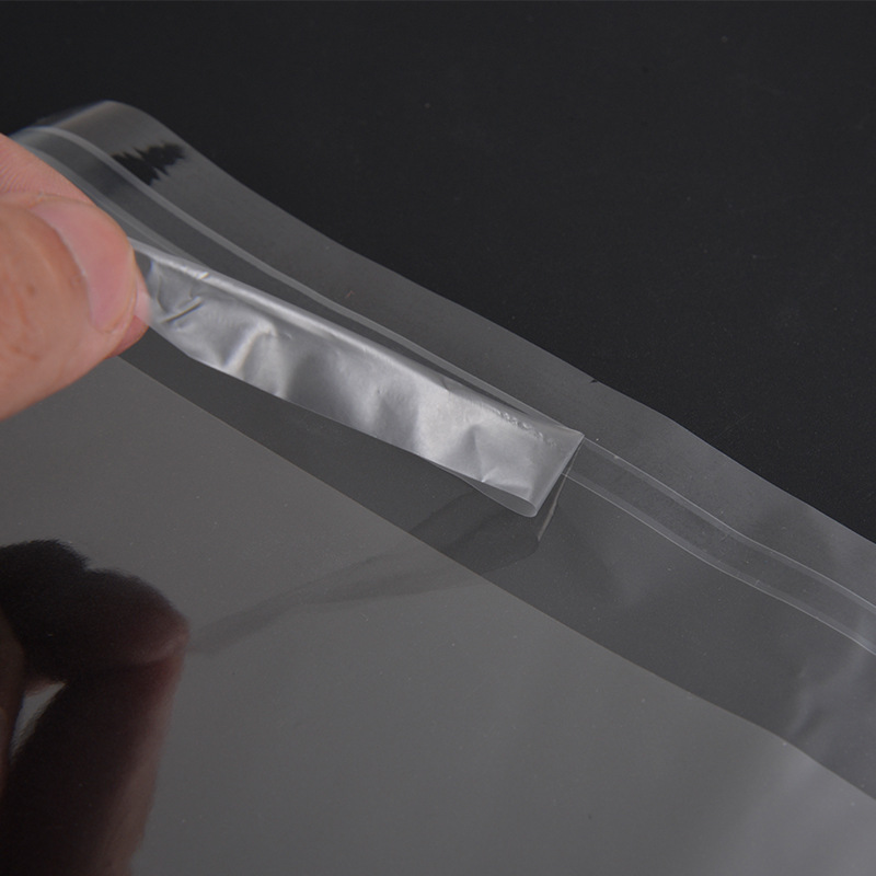 In-stock double-sided transparent opp bags for plastic clothing and electronic products, dust-proof sealed bags, opp self-adhesive packaging bags for printing details Picture