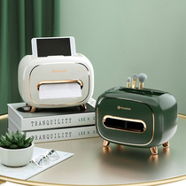 Xiaxia independent light luxury new paper towel box living room table desktop multi-function paper box Douyin boom paper towel box