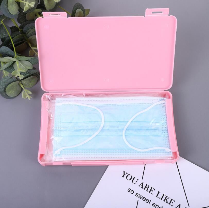 Rectangular Portable Mask Storage Box Mask Storage Box Temporary Storage Box details Picture