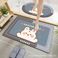 家用卫生间门口耐磨吸水垫卡通萌趣动物硅藻泥地垫厕所浴室防滑垫图