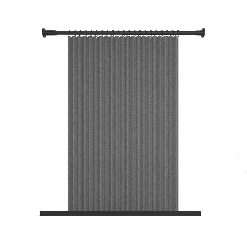 Foldable Shower Curtain Magnetic Waterproof Mildew Proof Set Dry And Wet Separation Thickened Invisible Bathroom Shower Partition Door Curtain Application Scenario