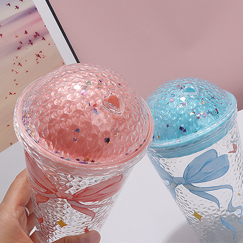 水杯/玻璃杯/2元店/玻璃车载茶杯/一健速开茶杯细节图