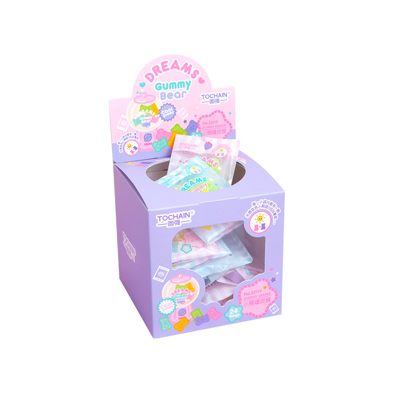 橡皮擦/橡皮/橡皮擦文具/冰淇淋橡皮擦/像皮擦儿童卡通白底实物图