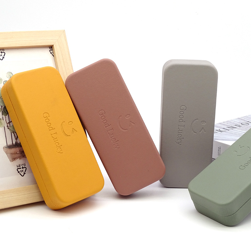 大框眼镜盒防压抗压近视眼镜盒简约太阳镜墨镜收纳盒可印logo