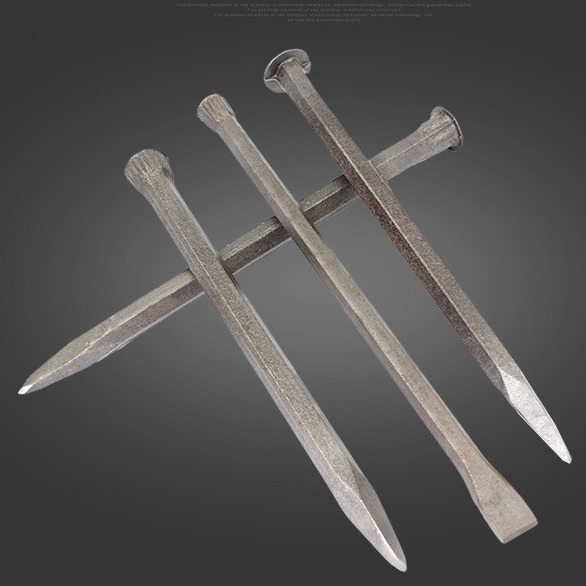 Stonemason chisels, flat chisels, pointed chisels, hand-made cement chisels, stonemason chisels, alloy tungsten steel chisels, flat and pointed chisels