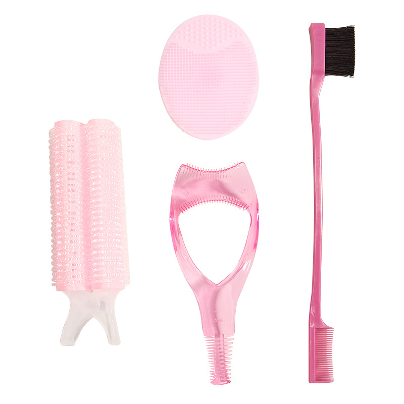 shanilak hair trimming and beauty set, women's eyebrow comb, curling iron, new home simple brush, one-piece molding, and other hair care products Item Picture