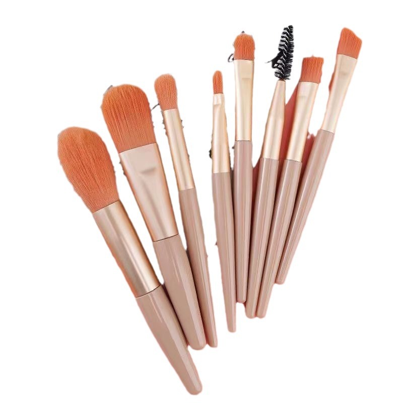 便携式迷你化/化妆刷/化妆工具白底实物图