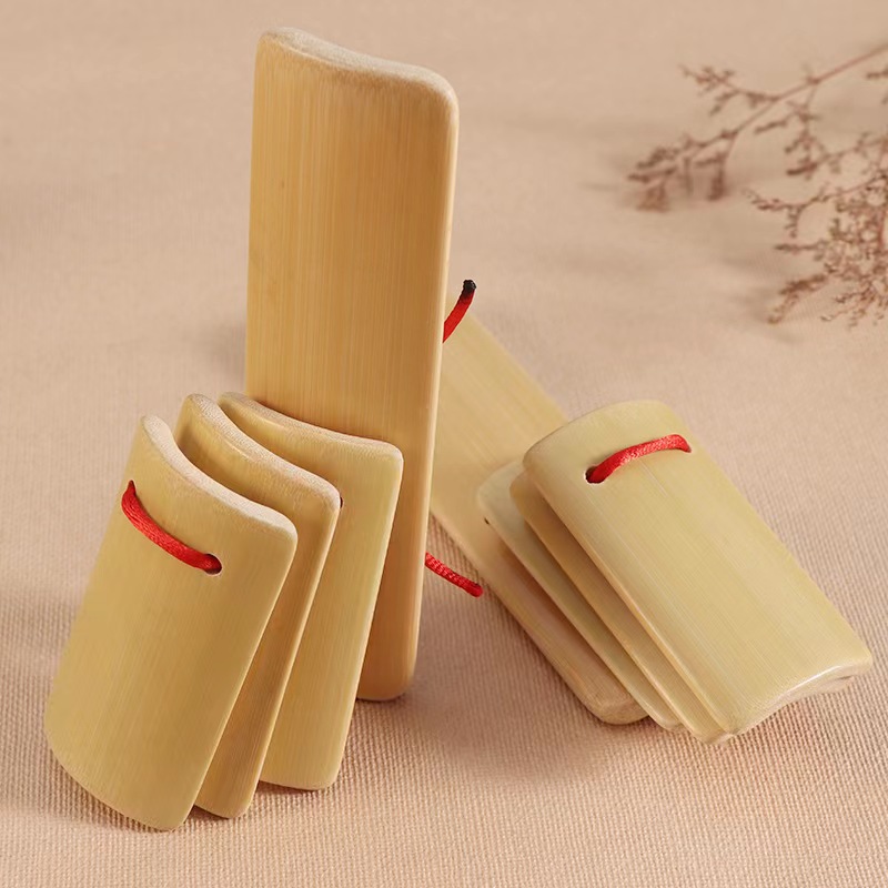 Four pieces of children's fast-paced rhymes, adult mini-fast-paced rhymes, opera and dance performances, bamboo boards, creative toys, and ethnic Musical Instruments Item Picture