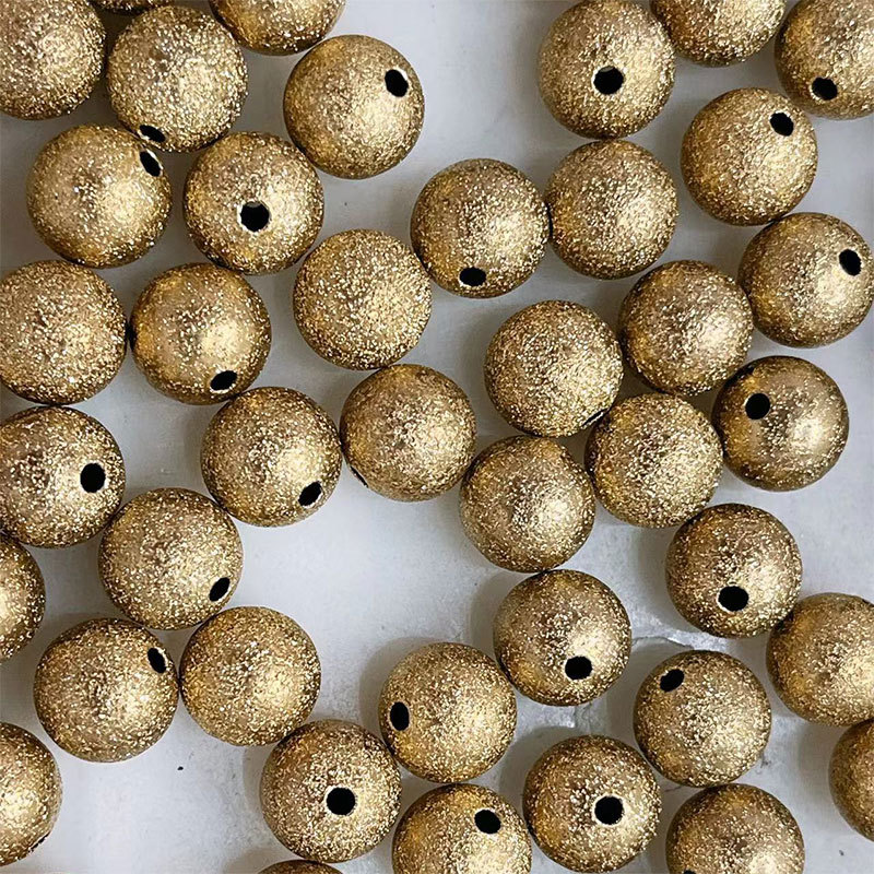 diy handcrafted frosted beads, string jewelry accessories package, color-preserving beads, transfer beads, belch beads bracelet, l loose beads factory batch Application Scenario