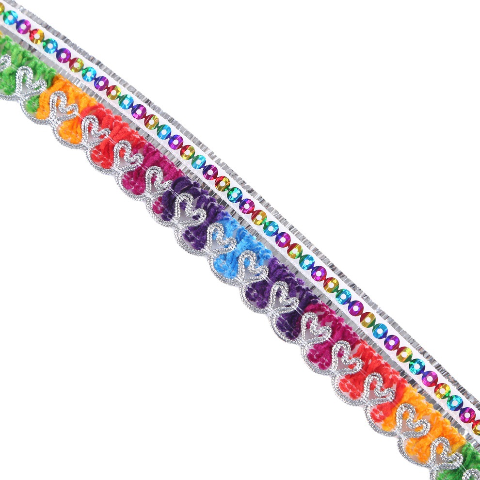En stock mariposas unilaterales bilaterales filigrana encaje trenzado trajes étnicos trajes de rendimiento accesorios correas decoraciones Item Picture
