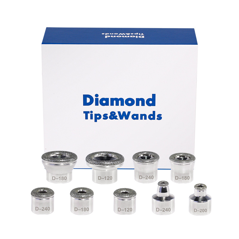 New handheld skin rejuvenation home microcrystalline dermabrasion beauty instrument manufacturer wholesale diamond micro-carving dermabrasion accessories cross-border details Picture