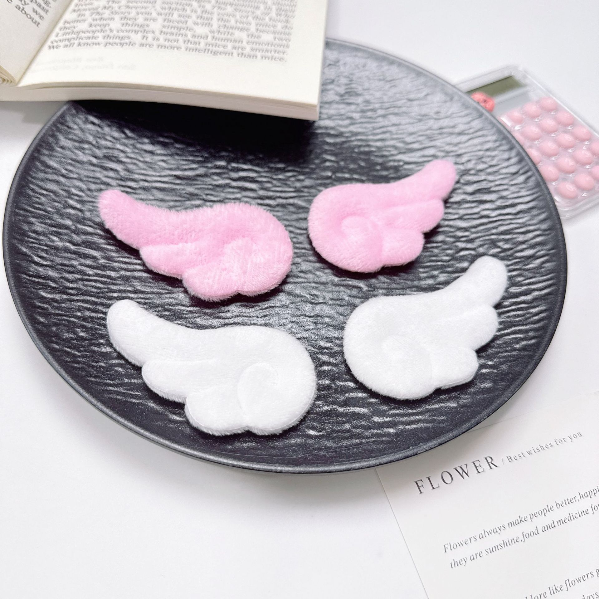 泡芙花/夹子儿童夏季可爱/发饰/水钻发饰/树脂首饰细节图