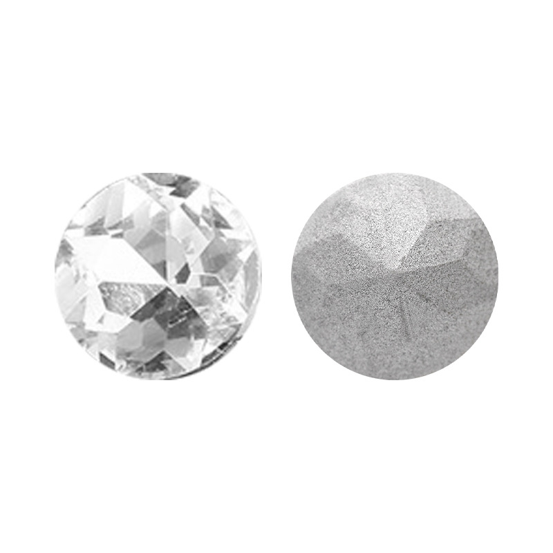 Factory direct sales of flat satellite diamond, glass crystal diamond, clothing claw accessories, bracelet ornaments, and diamond pasting materials Specification image