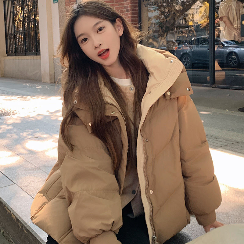 高档羽绒服女冬季2025年新款小个子短款加厚白鸭绒保暖爆款外套潮