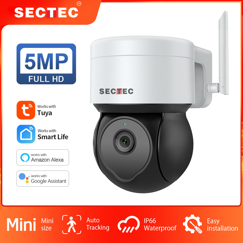Graffiti 3, 5-megapixel high-definition outdoor surveillance camera, wireless WiFi surveillance camera, surveillance dome camera pic 2