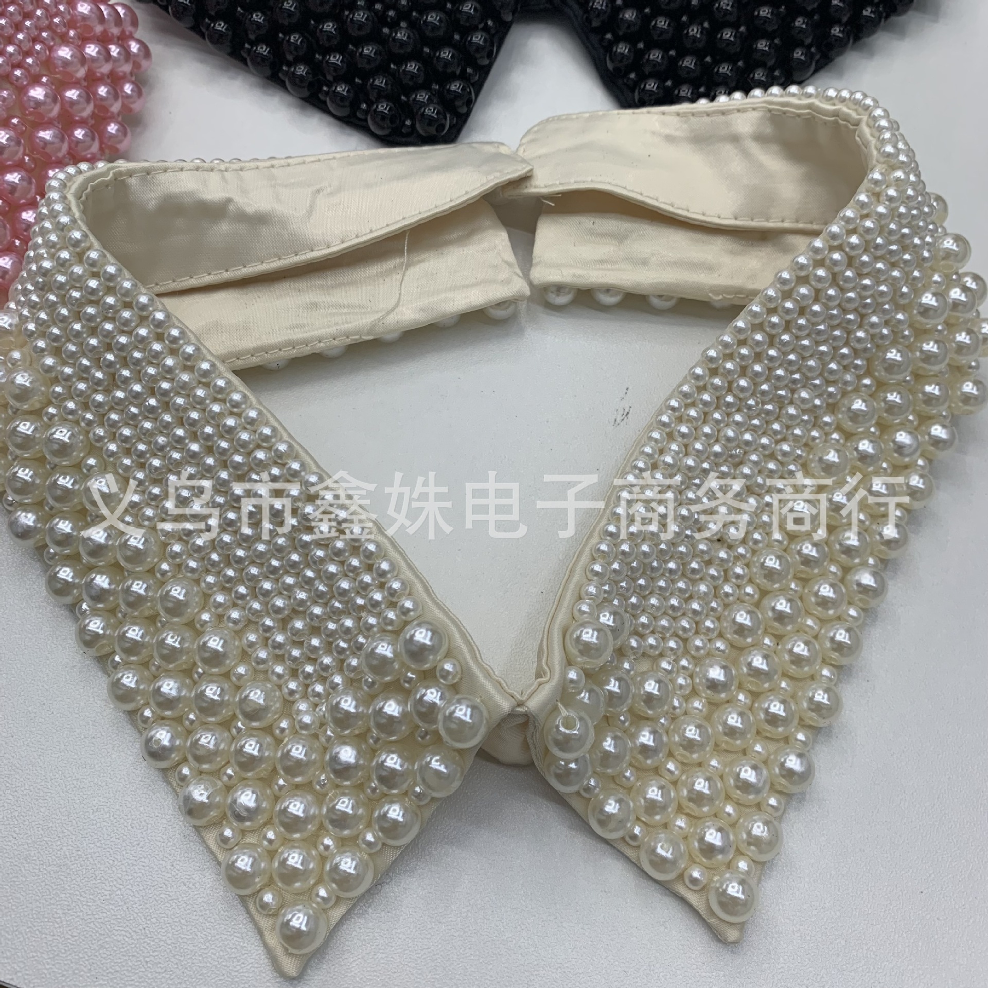 High-quality decorative pearl style versatile false collar matching accessories Specification image