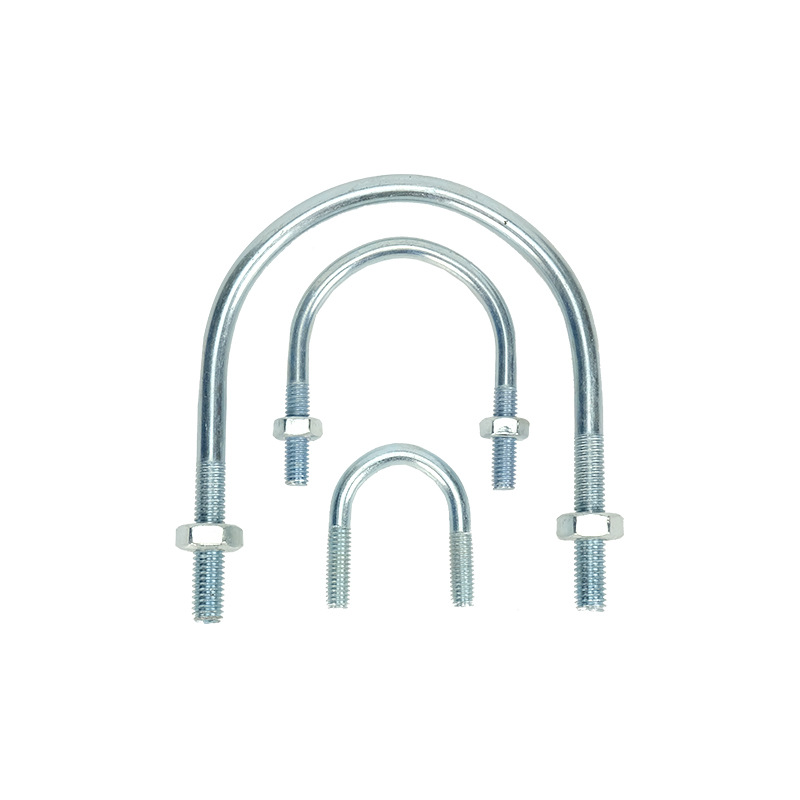 Galvanized U-bolt U-screw hoop riding Maka U-wire building embedded pipeline fixed Item Picture