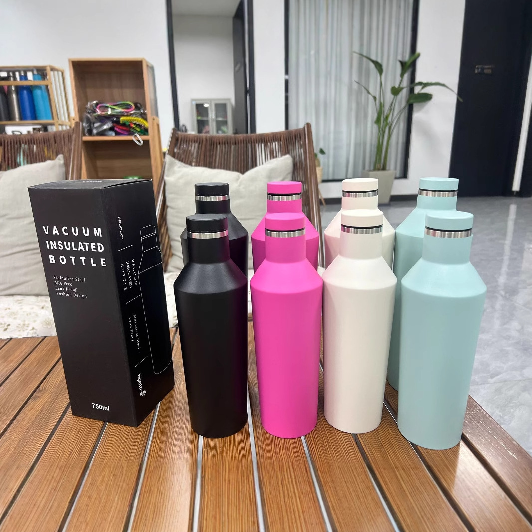 Cross-border diamond-shaped 304 stainless steel insulated cup, American-style large-capacity simple small-mouth bottle, portable water cup for outdoor travel Specification image