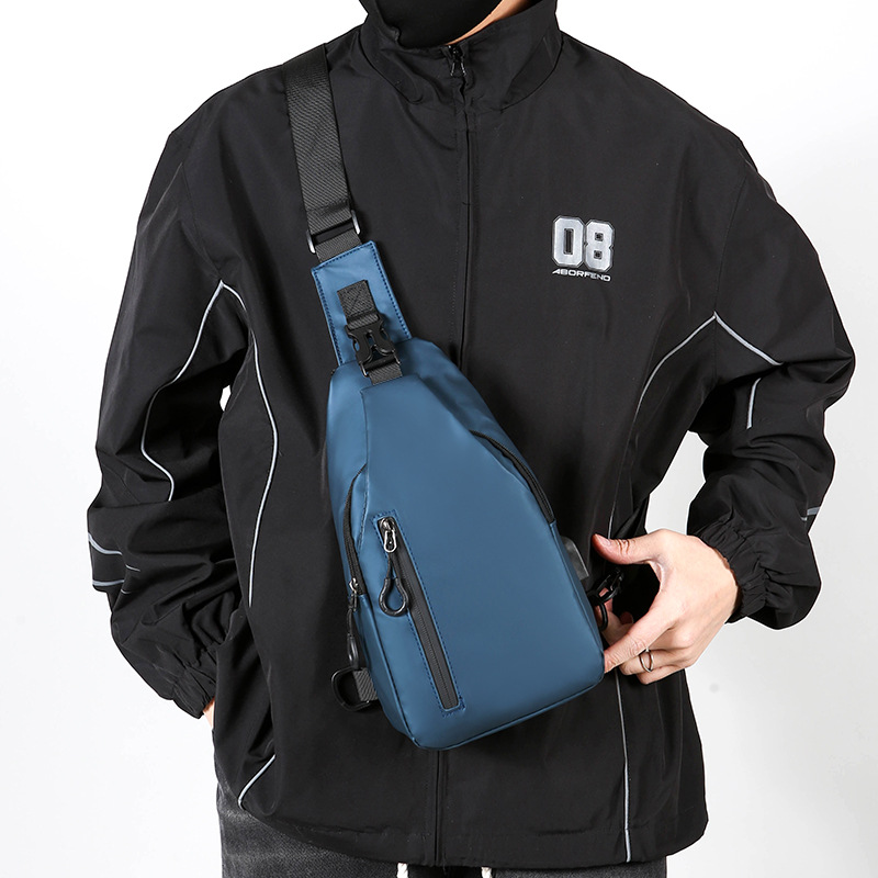 胸包/运动户外/斜跨包男/胸包定制/斜跨包产品图