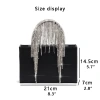 Ladies' handbag, fringed rhindiamond dinner bag, 2024 Guangzhou cross-border wholesale chain, fashionable single-shoulder wallet Item Picture