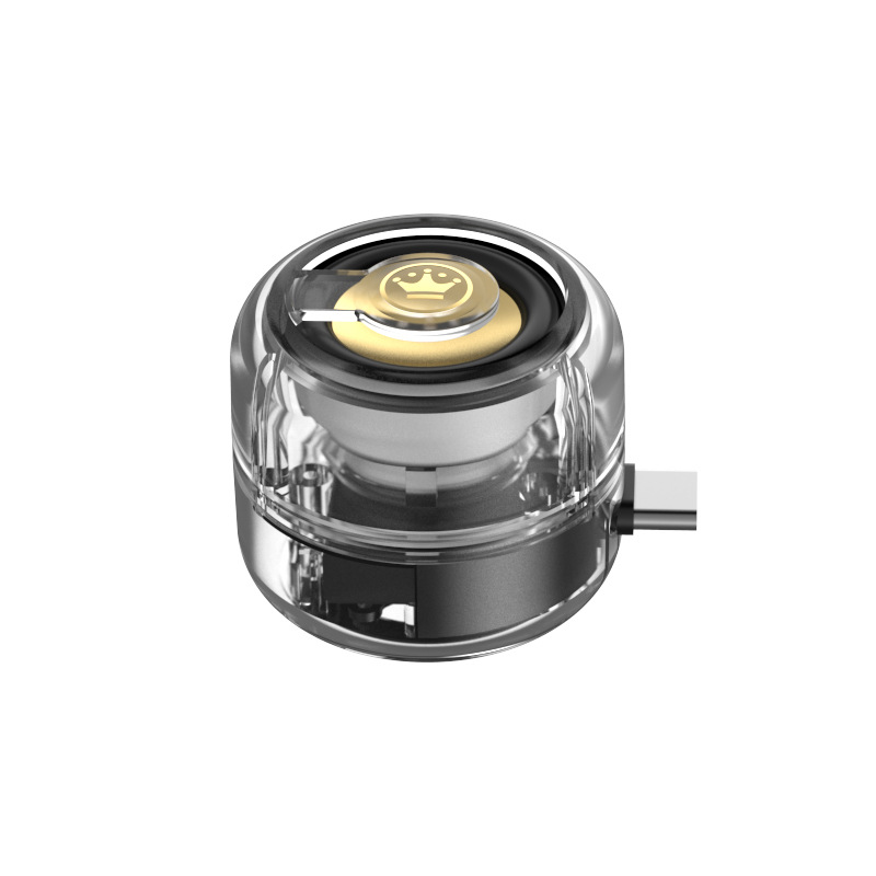 跨境直插式小音箱Type-c手机迷你播放器便携音响批发外放低音炮白底实物图