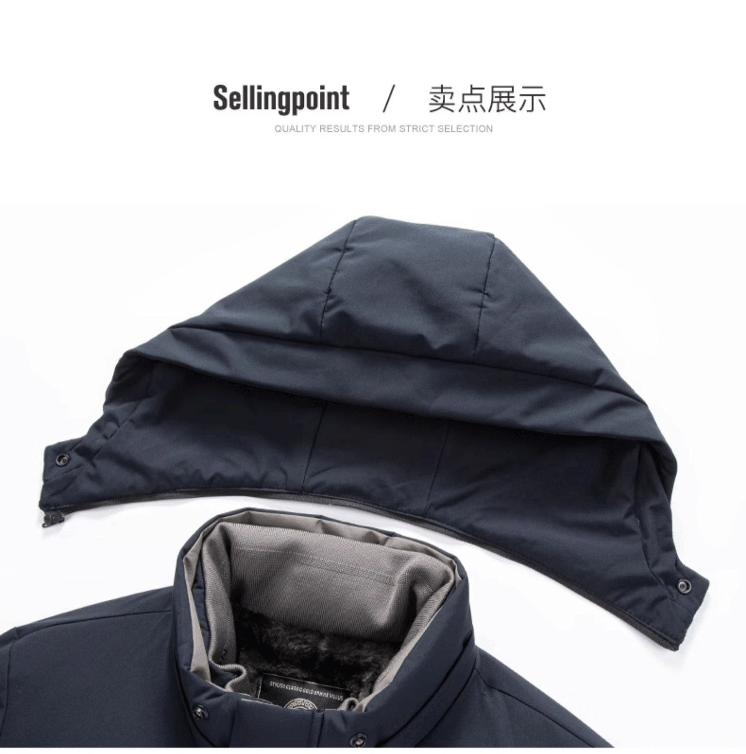 新款高档羽绒服男鹅绒保暖加厚爸爸装男士羽绒服男装冬装外套男款详情12