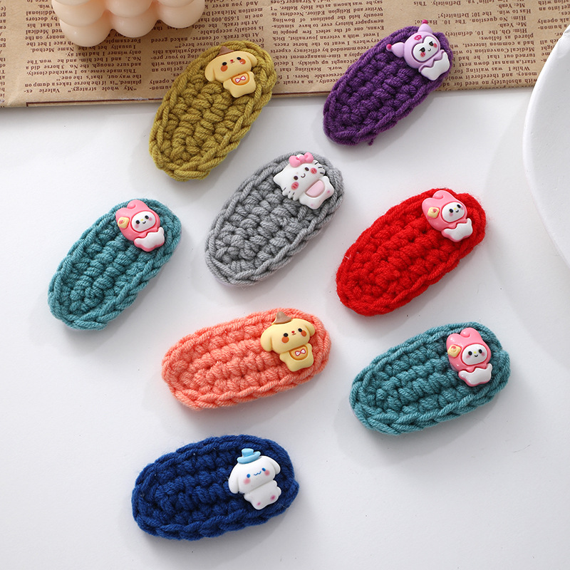 New Children's Hair Clip Cute Girl Headwear Korea Baby Princess Fruit Hair Clip Flower Broken Hair Clip
