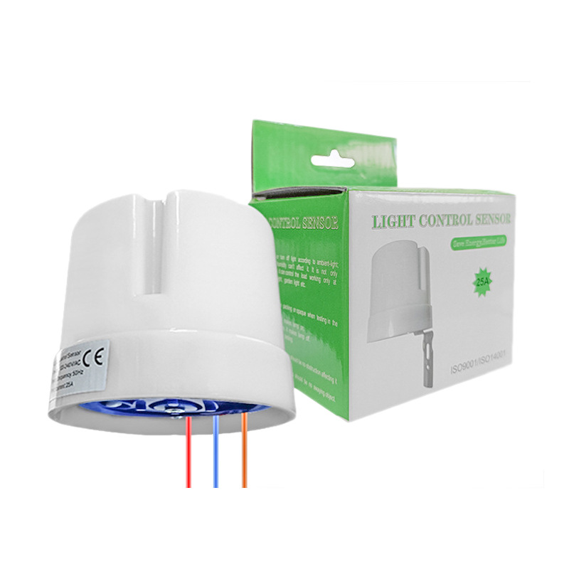 Outdoor waterproof street lamp light control switch, adjustable light sensor switch, intelligent automatic lamp on/off controller Application Scenario