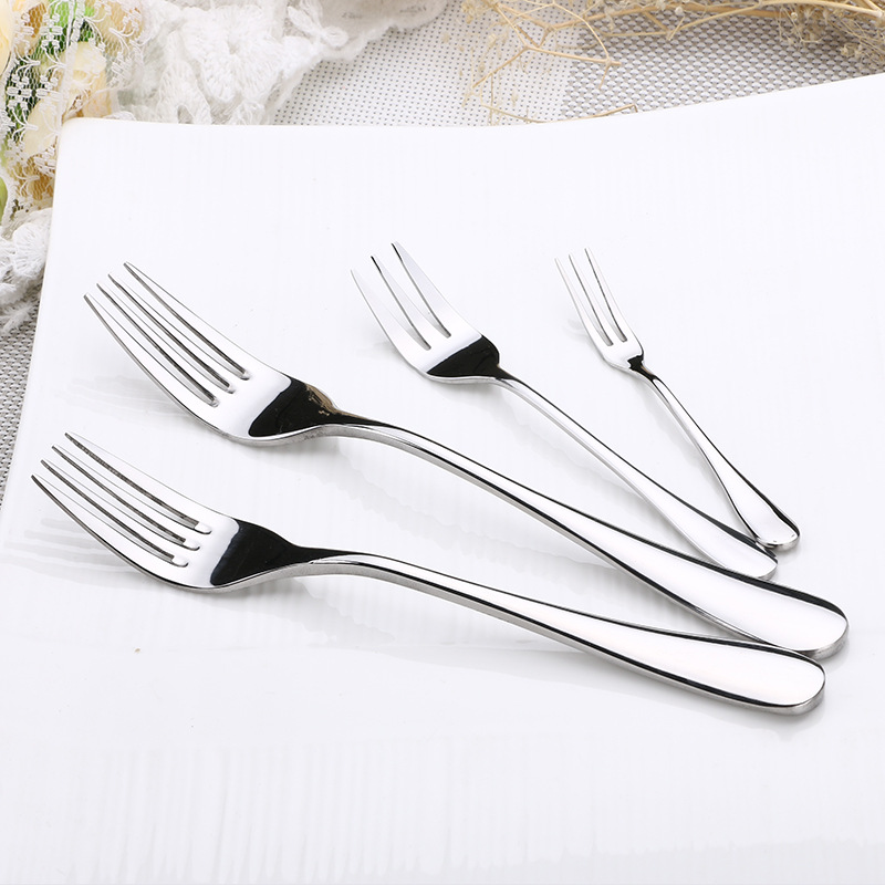 410加厚不锈钢西餐餐具酒店牛排刀叉子西式甜品咖啡礼品家用吃饭