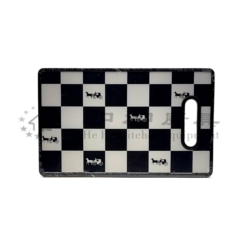 Food Grade Antibacterial And Mildew Resistant Pp Plastic Cutting Board Thickened Domestic Fruit Cutting Pattern Non-Stick Cutting Board details Picture