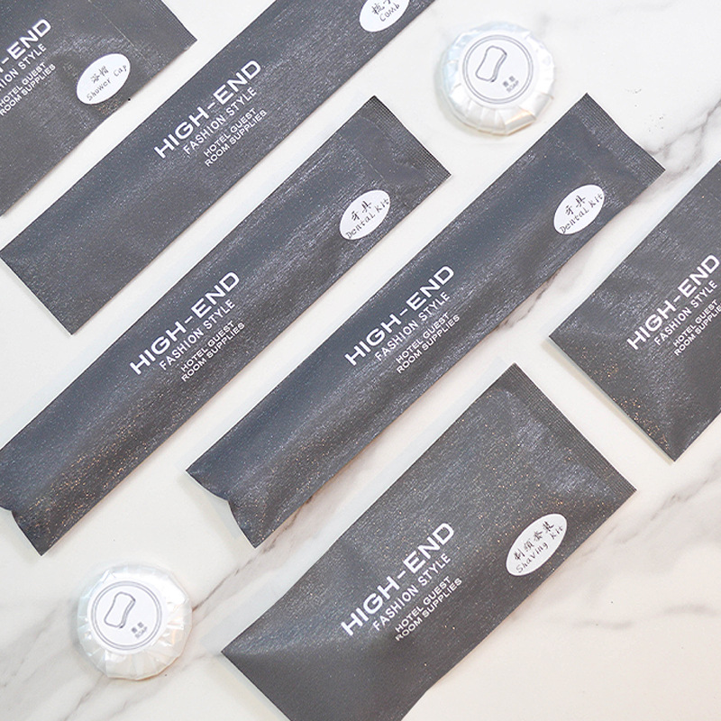 Wholesale hotel disposable toothbrushes, hotel and homestay travel toiletries sets, toothbrushes, combs, shower caps manufacturers