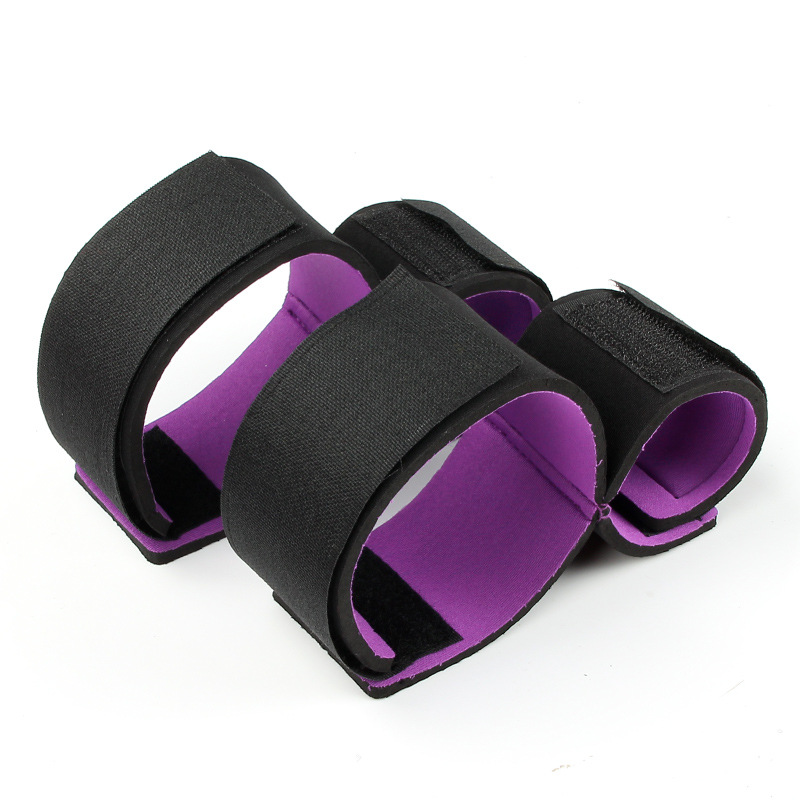 Adult sex toys female bondage shackles handcuffs leg cuffs sm tone teaching torture devices black purple alternative toys Specification drawing