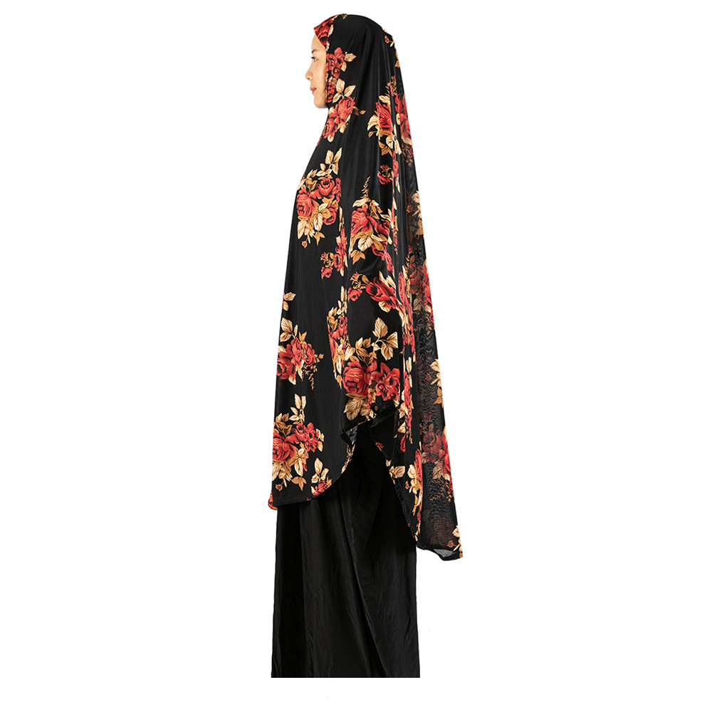 Factory Cross-Border Line Hot Sales Of Muslim Women In The Middle East And America Printed Headscarf Xl-6Xl Code details Picture