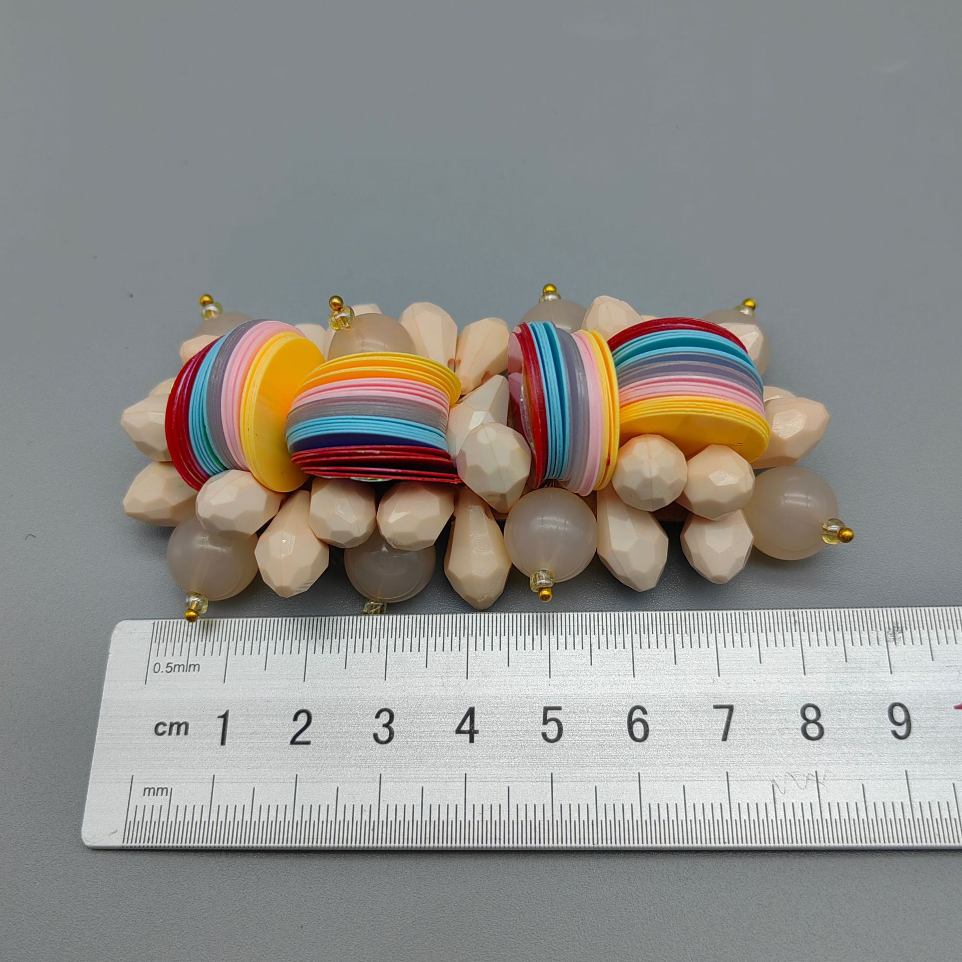 Wholesale One-Line Shoes Flower Hand Stitched Beads Shoe Accessories Bag Hat Accessories Sandals Slippers Materials Decorative Accessories Application Scenario