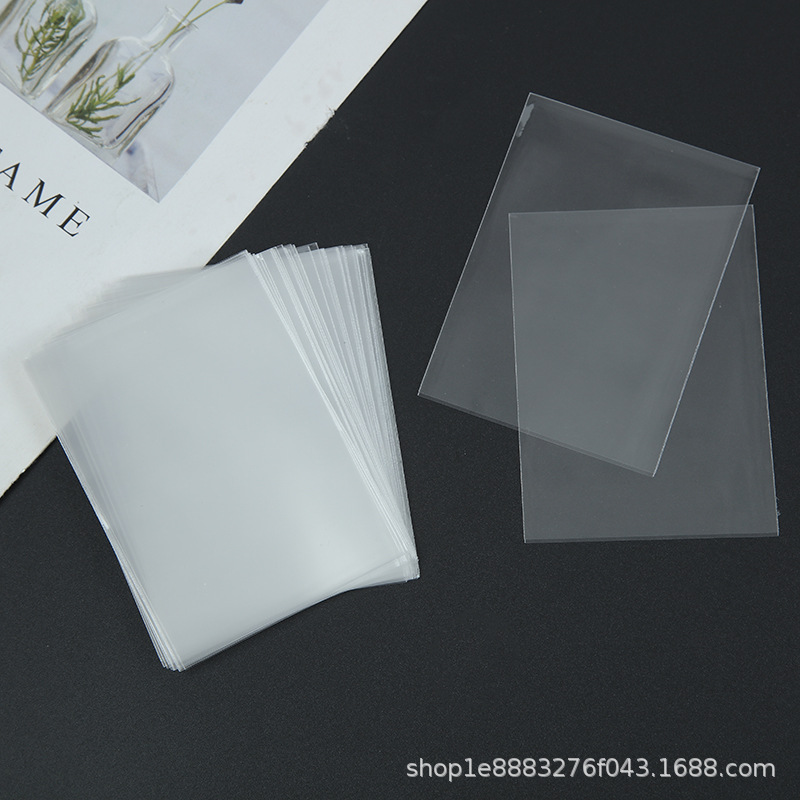 Factory direct sales of opp flat bags, transparent plastic packaging bags for jewelry, baking, fruits and vegetables, and printed bags wholesale Specification image