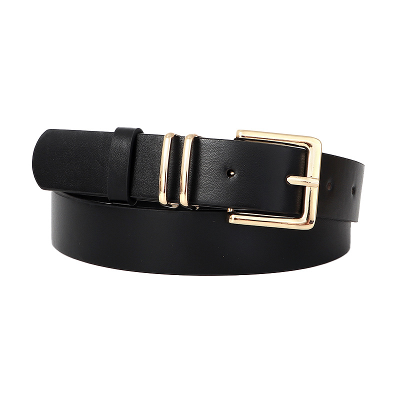 腰带女长款欧美风/收腰神器/伊妮花边/皮带女收腰时尚百搭/腰封白底实物图