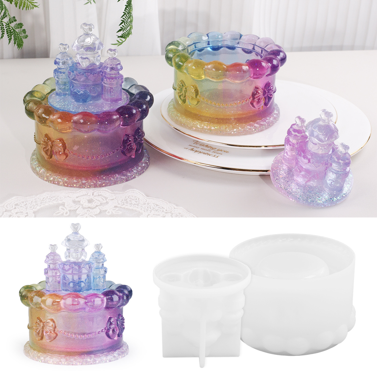 قالب الصفائح السيليكية المرآة لقلعة Ciy Diy Ciral Ciral Ciral Ciral Collaty Collect Colar Colline Specification image