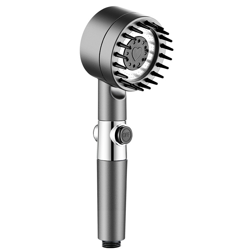 Wholesale high-pressure shower heads, super strong household bath filtration, handheld shower heads, spray bath showerheads Item Picture