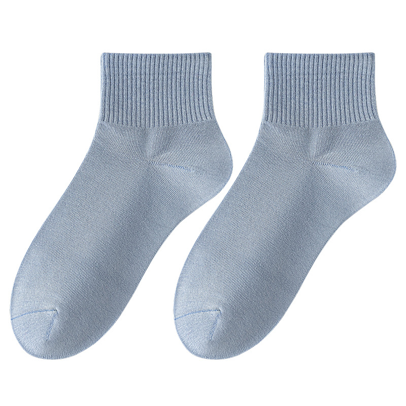 Sock stall, one-piece consignment. Women's spring and summer thin mid-calf socks, anti-odor, sweat-absorbing, breathable boneless socks, autumn anti-slip and anti-pilling cotton socks, one-piece consignment Item Picture