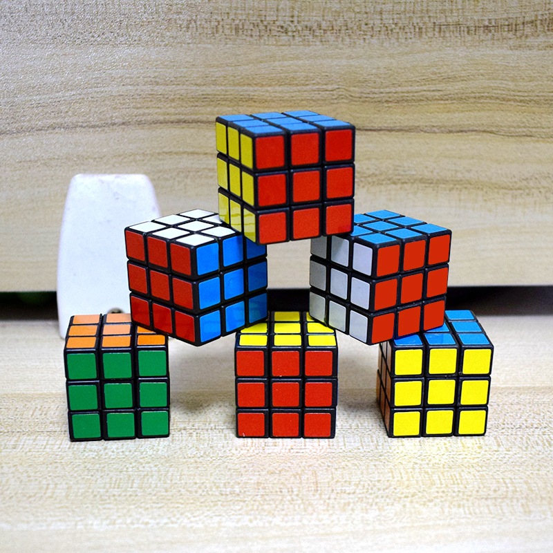 Mini 3CM 3x3 Rubik's Cube children's creative Rubik's Cube toy, primary school student reward gift, ground promotion gift, cross-border