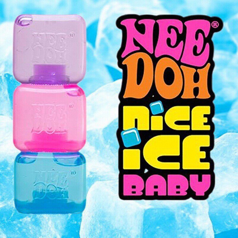 Cross-border Needoh Maltose ice Cube Kneading Fun Stress-relieving Toy, Sensory Stress-relieving and venting tool, Slow Rebound Cube pic 1