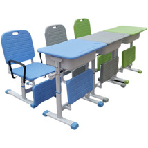 手摇升降中小学生午休课桌椅学校可折叠午睡椅可平躺儿童学习桌椅