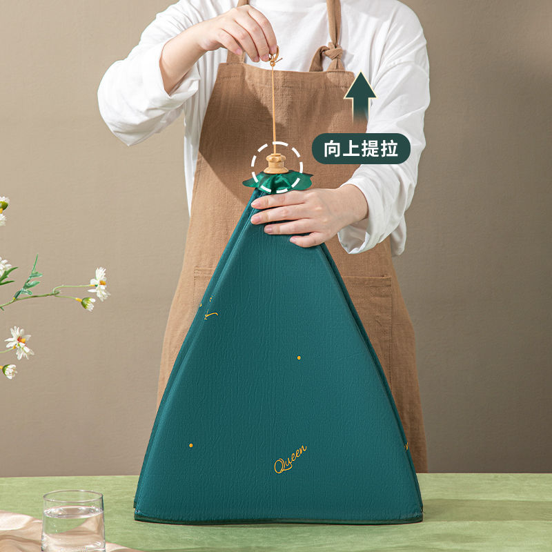 Warm food cover, winter household foldable table cover, thickened dust-proof cover, detachable and washable leftover food cover, large size Application Scenario